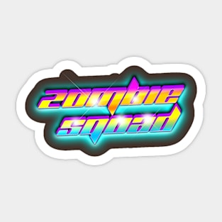 ZOMBIE SQUAD 80s Text Effects 4 Sticker